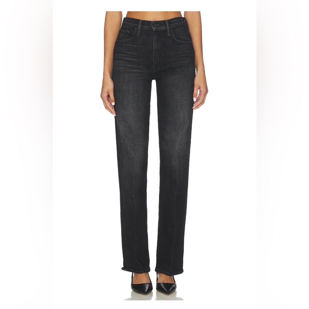 MOTHER Black Ankle & Cropped Jeans